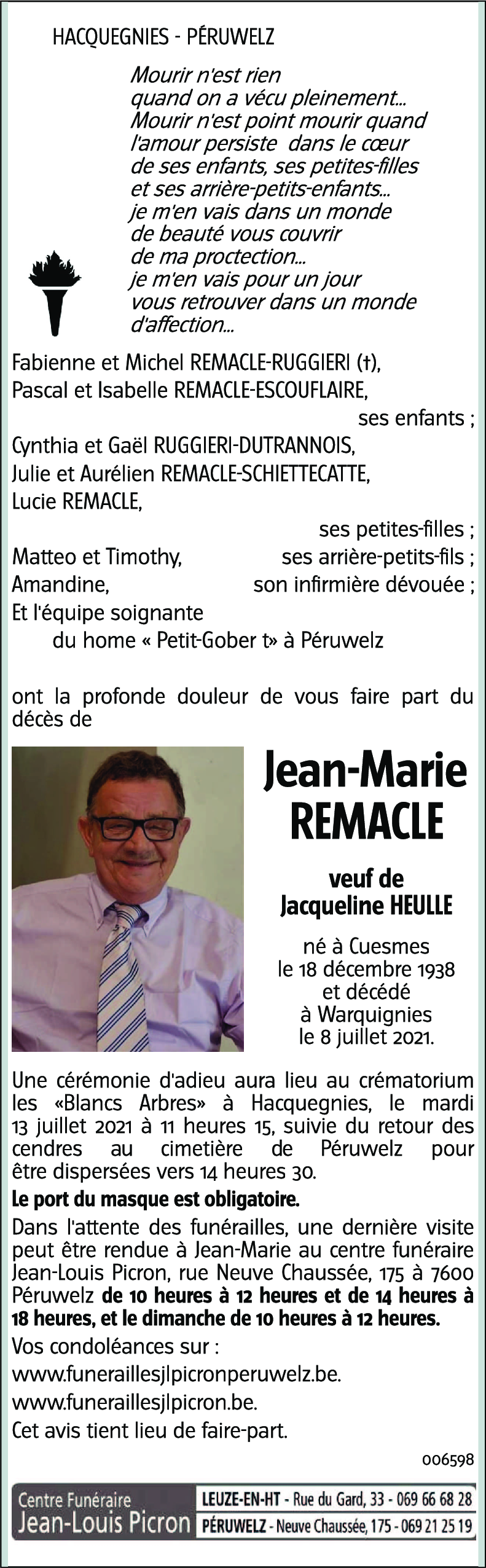 Jean-Marie REMACLE