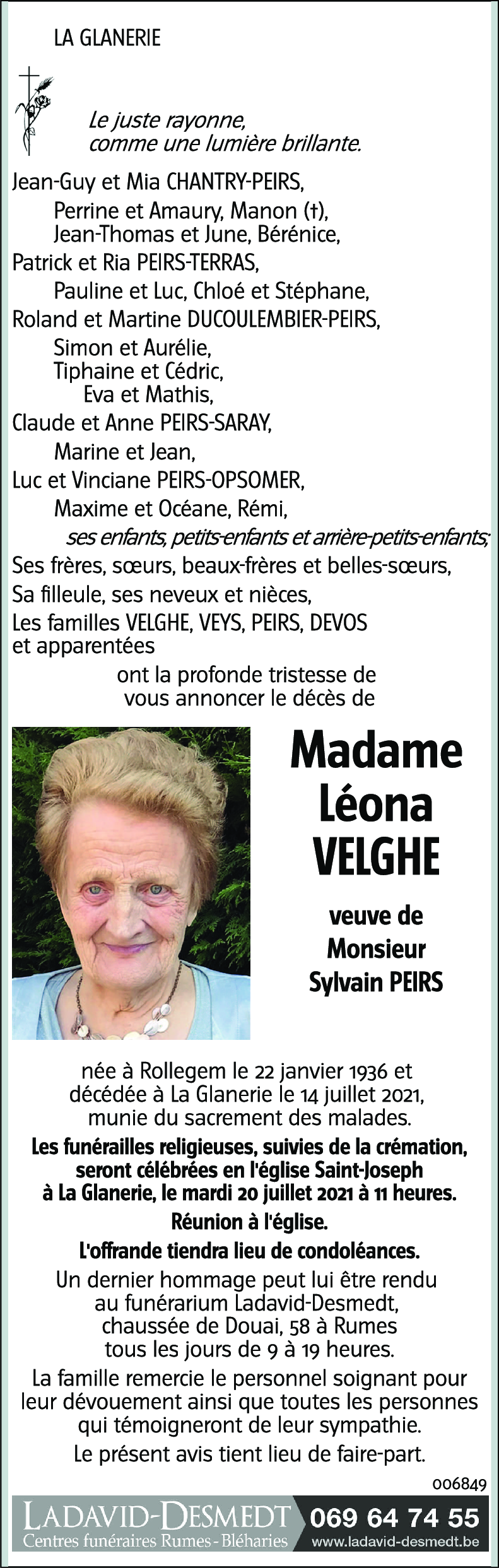 Léona VELGHE