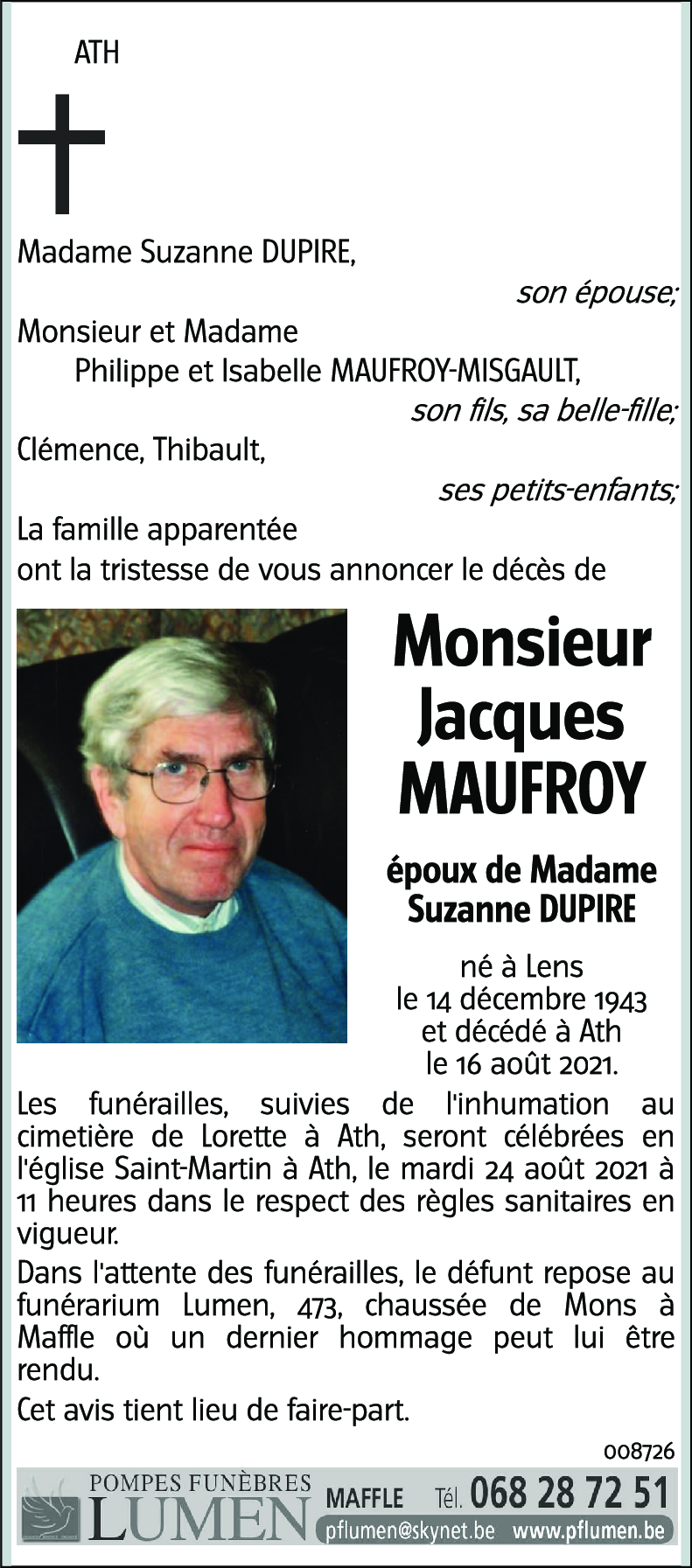 Jacques MAUFROY