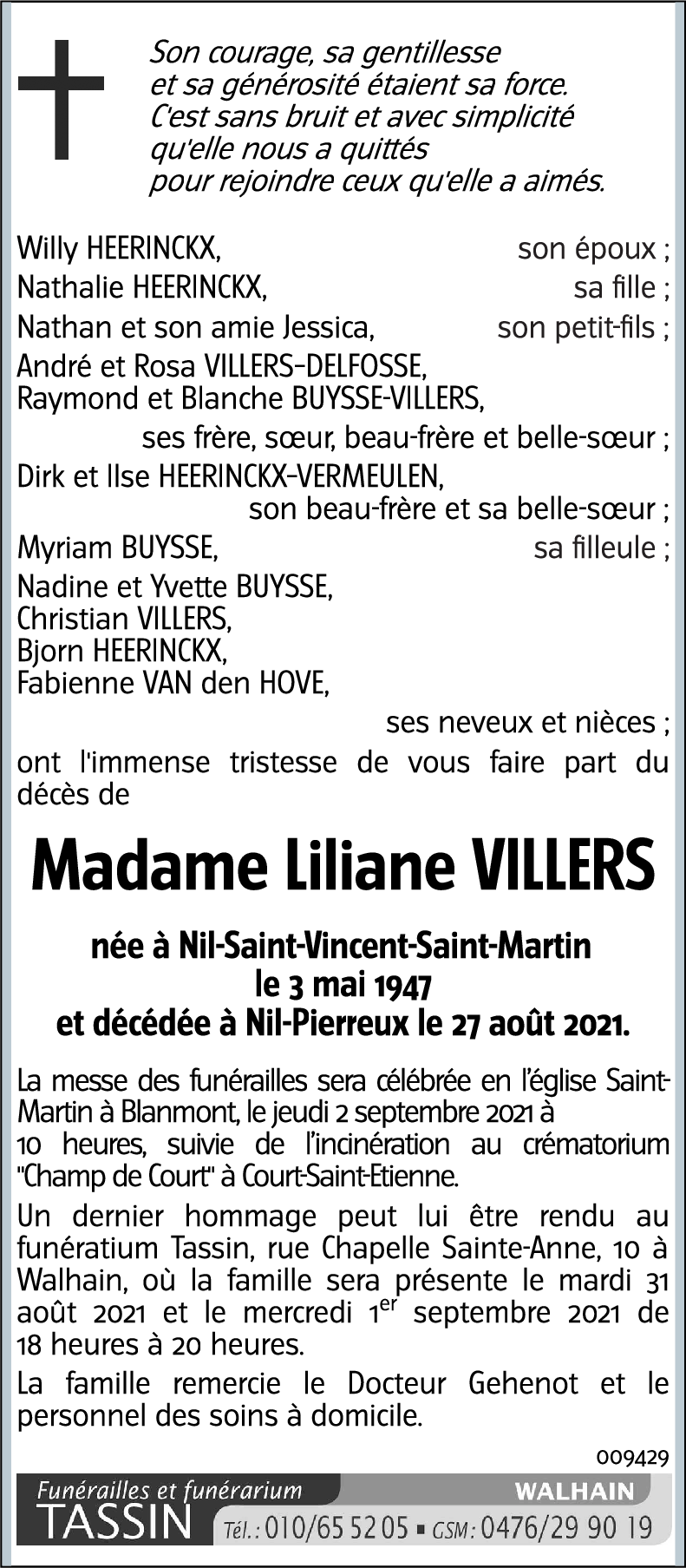 Liliane Villers