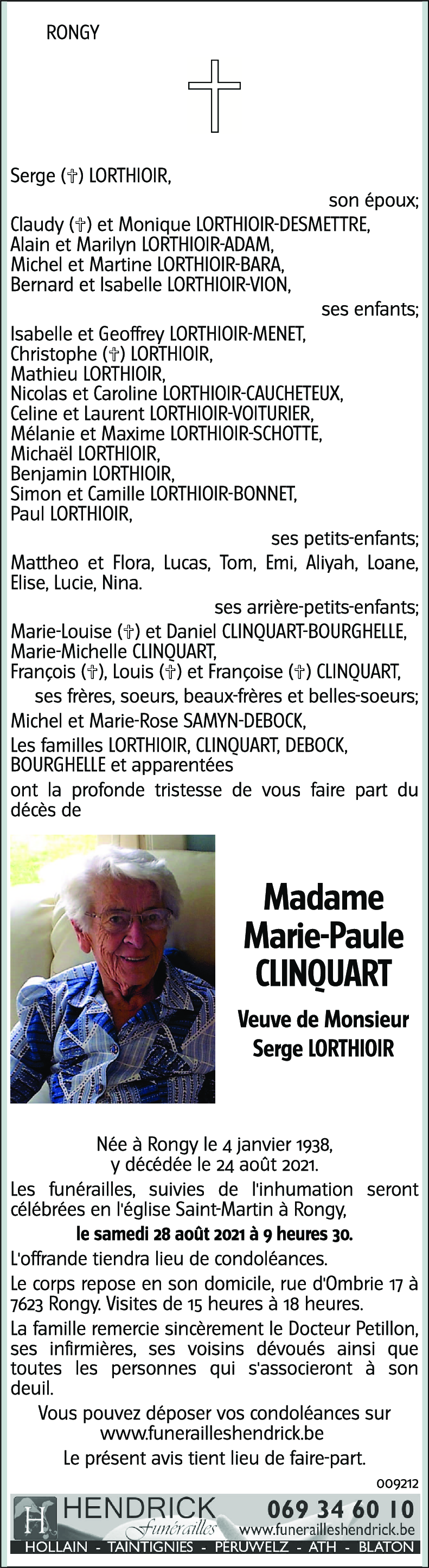 Marie-Paule CLINQUART