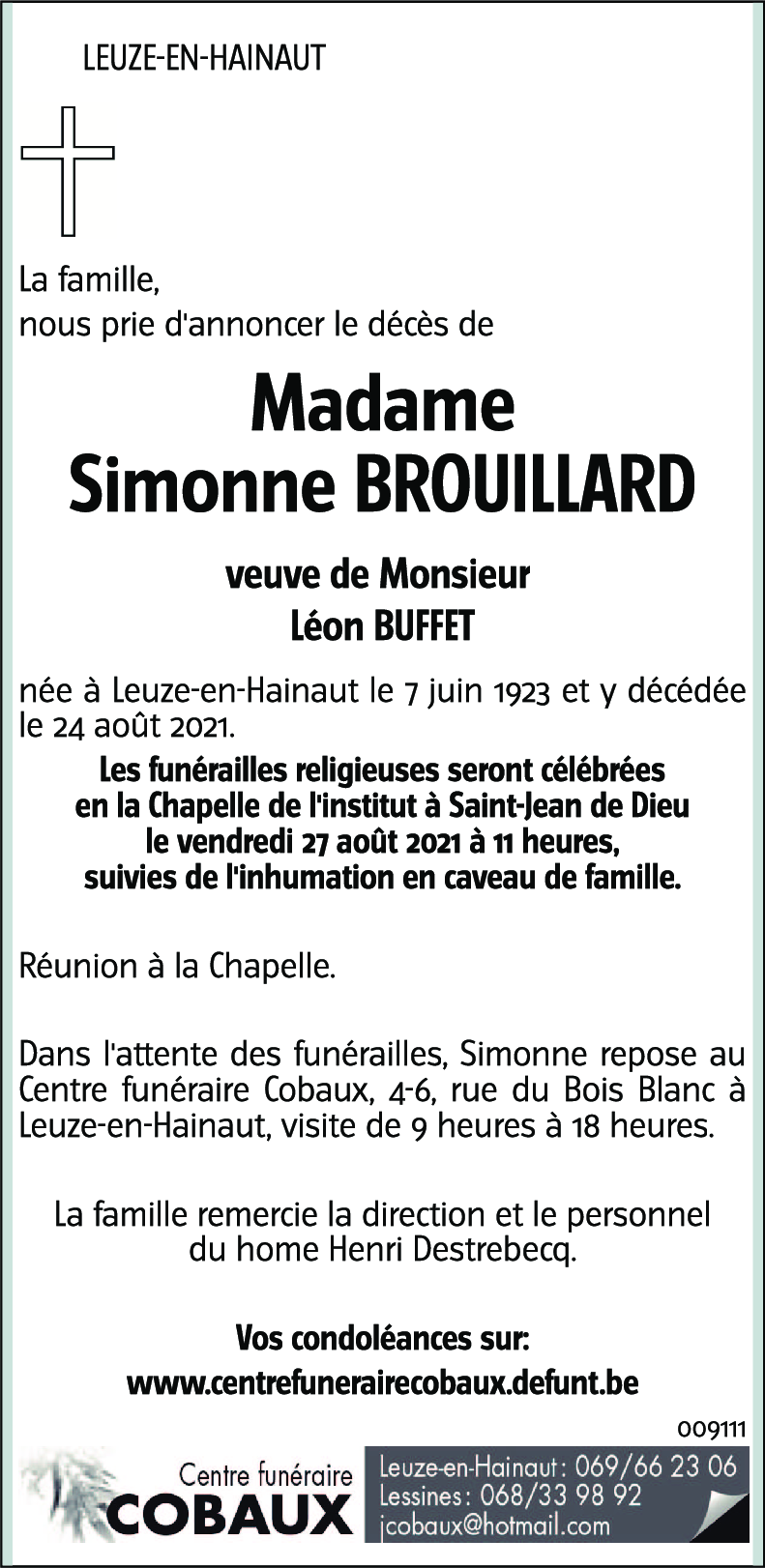 Simonne Brouillard