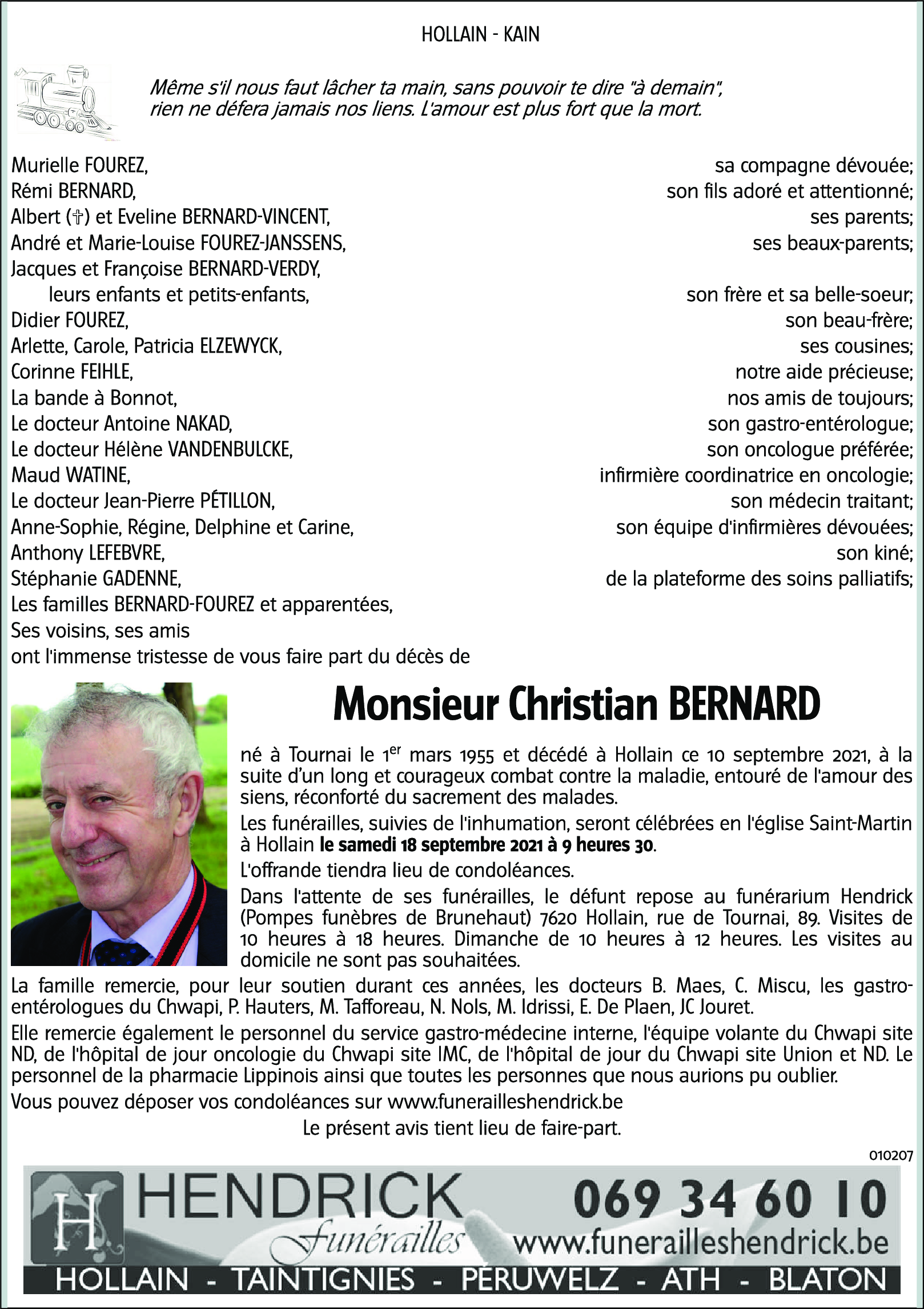 Christian BERNARD