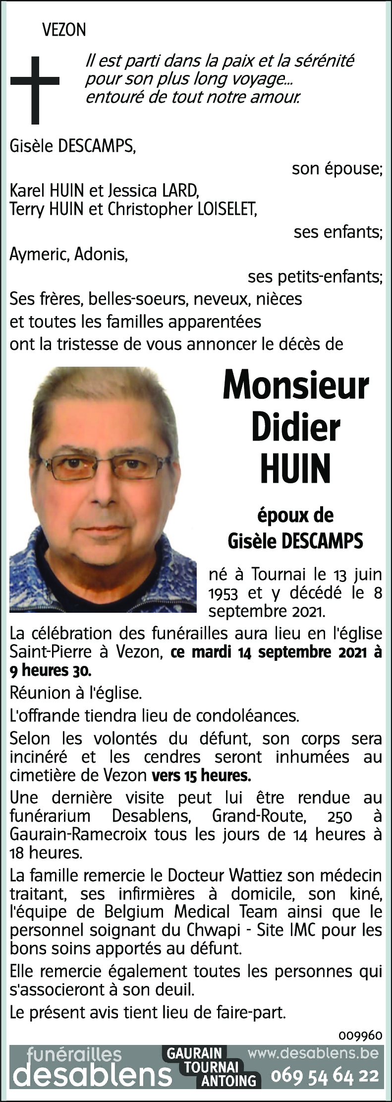 Didier HUIN