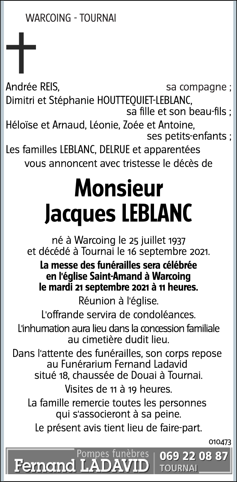 Jacques LEBLANC