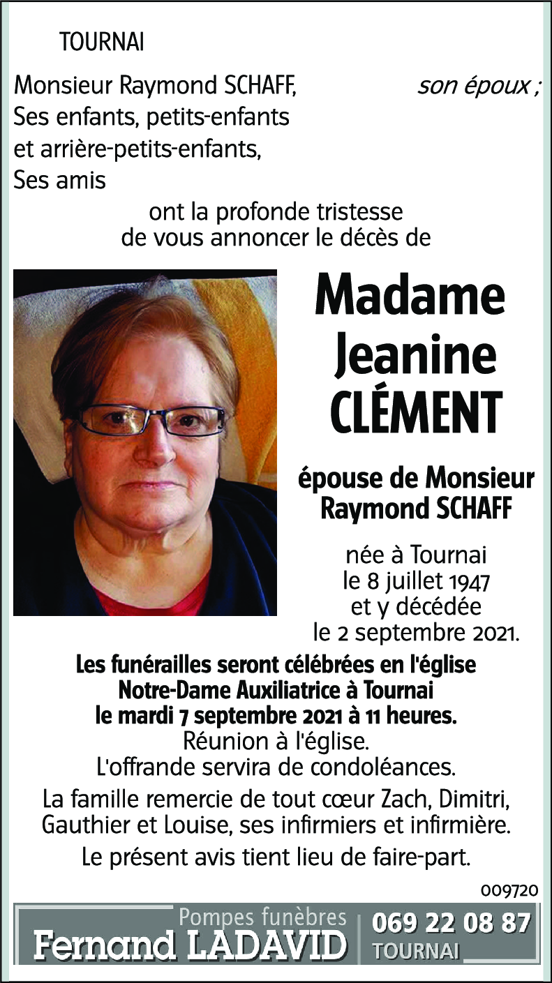 Jeanine CLÉMENT