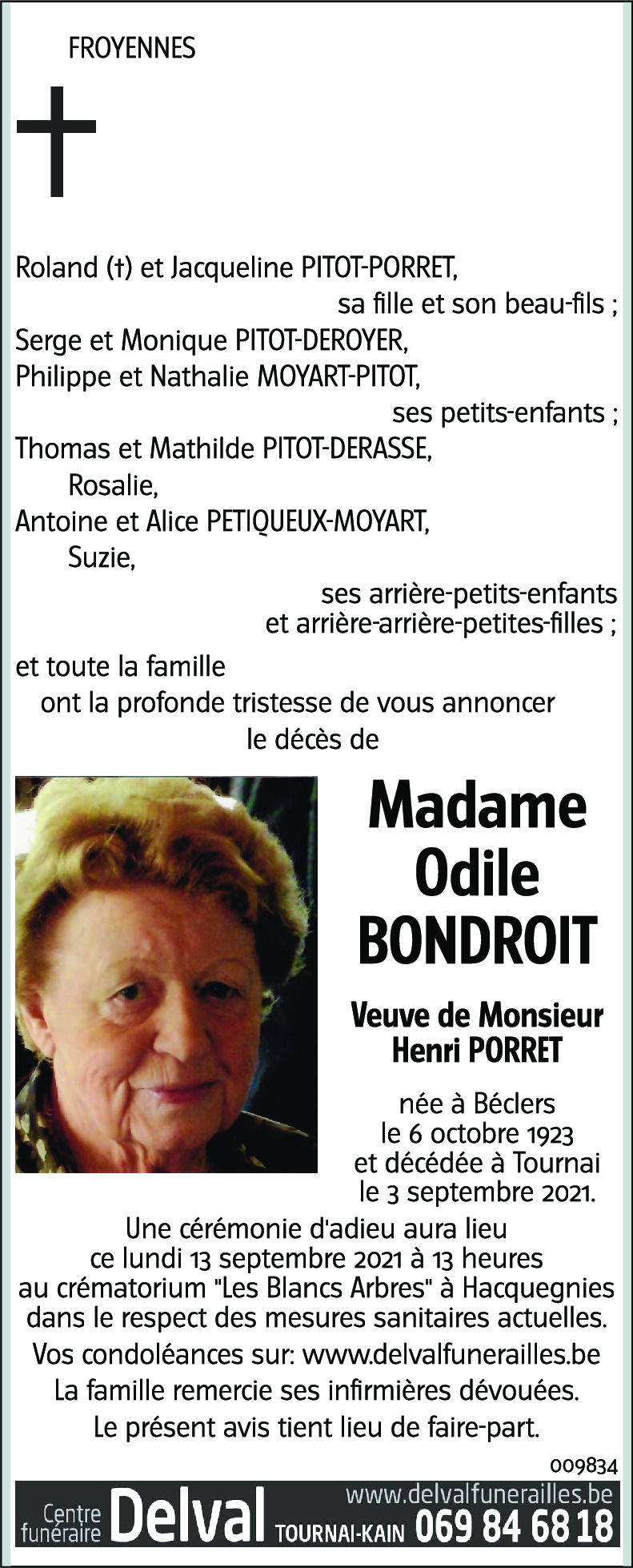 Odile BONDROIT