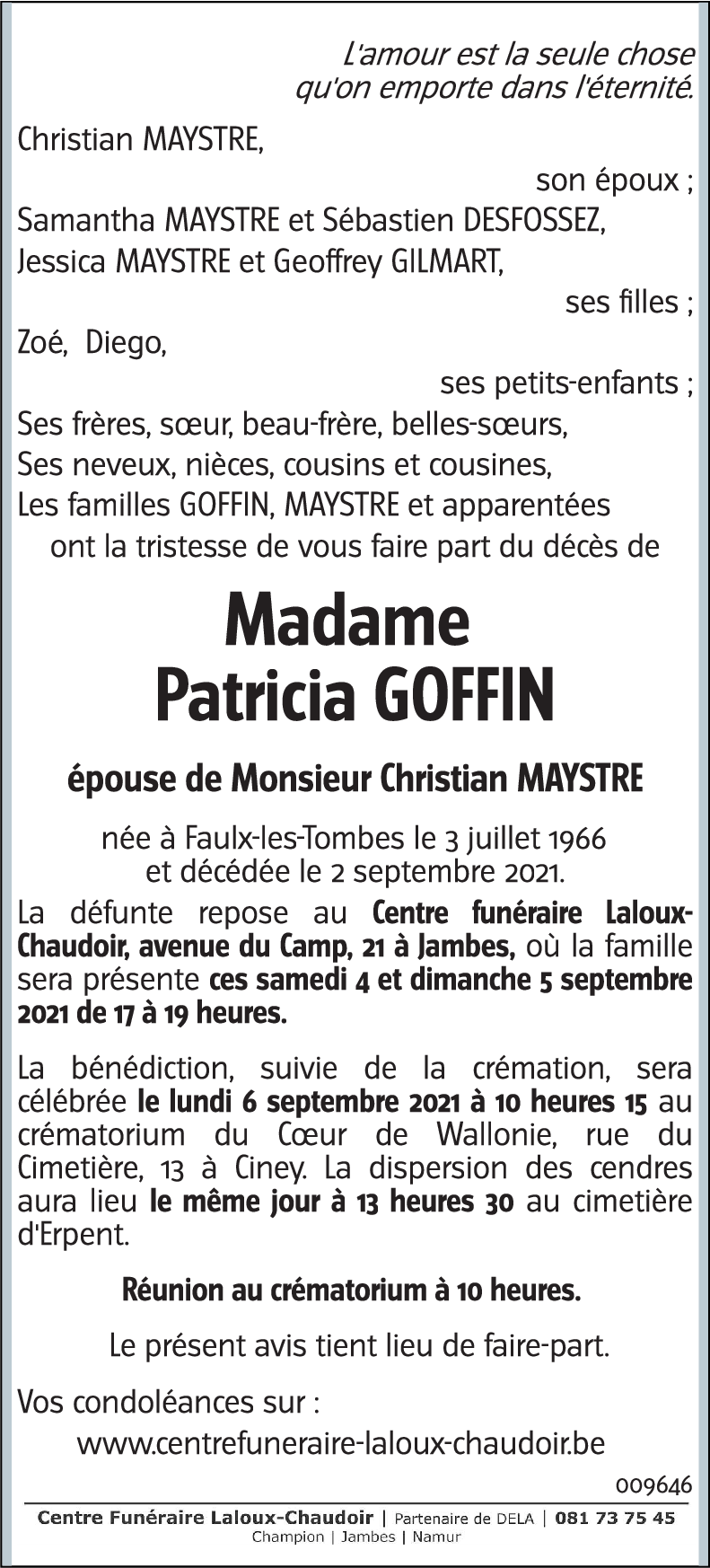 Patricia GOFFIN