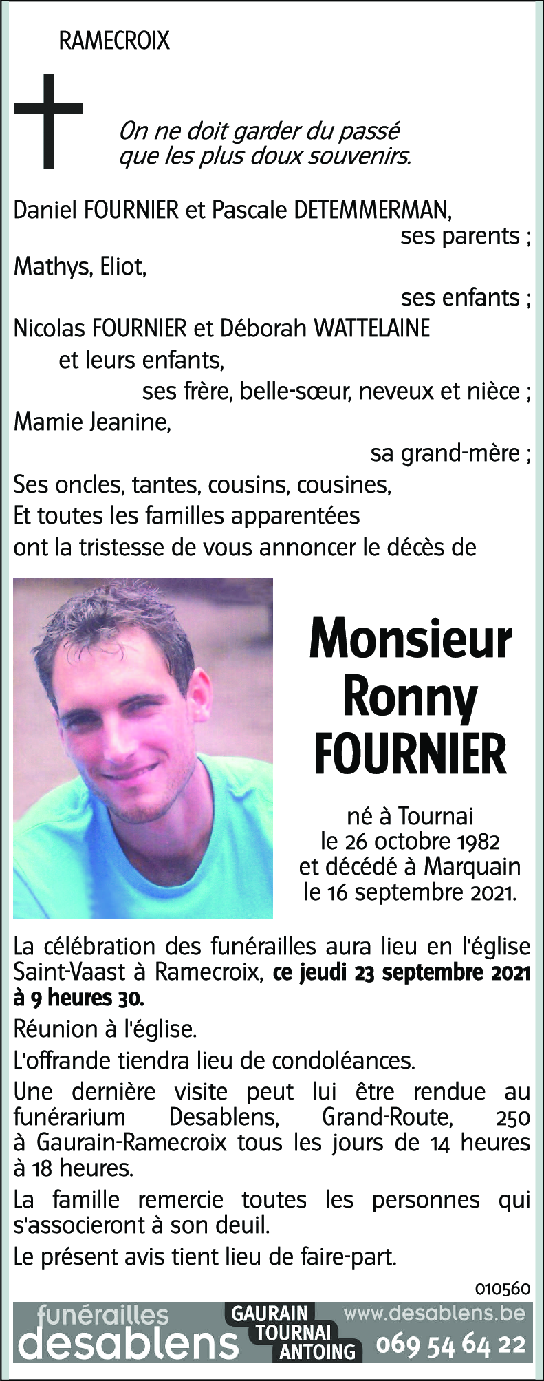 Ronny FOURNIER