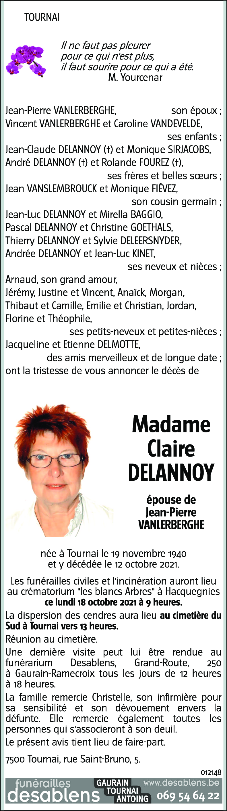 Claire DELANNOY