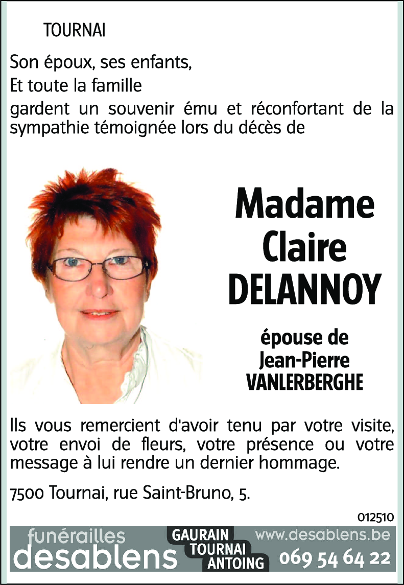 Claire DELANNOY