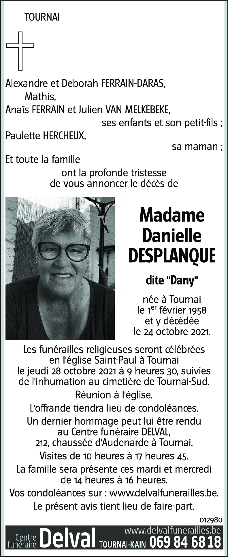 Danielle DESPLANQUE