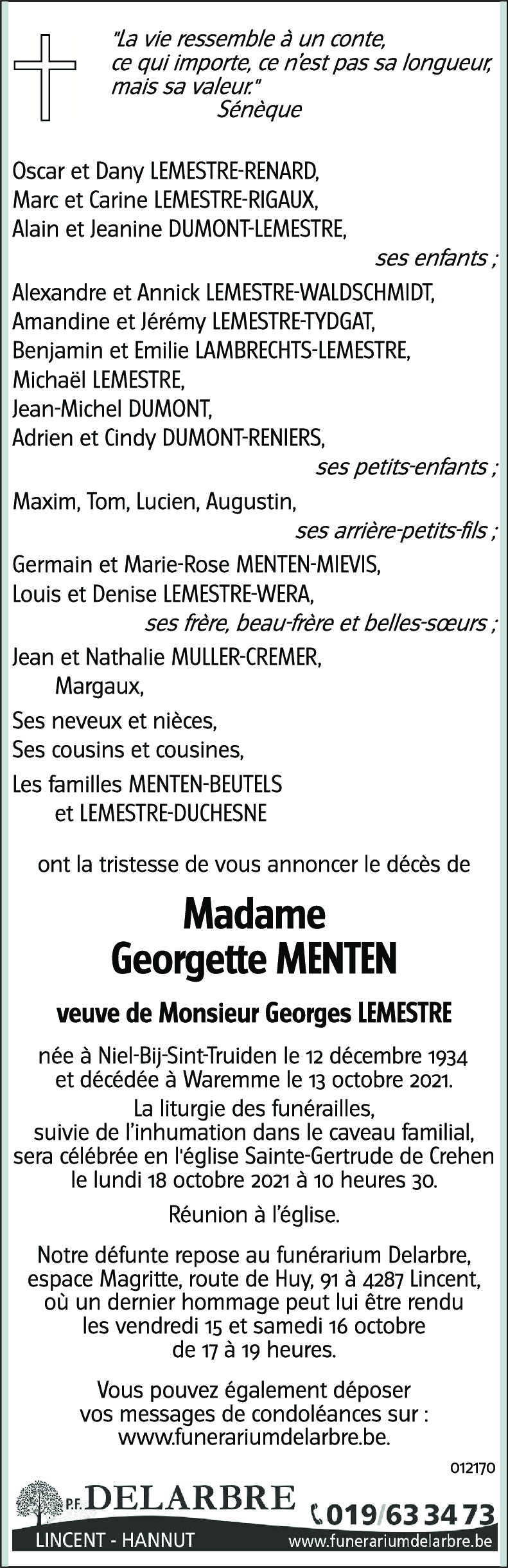 Georgette MENTEN