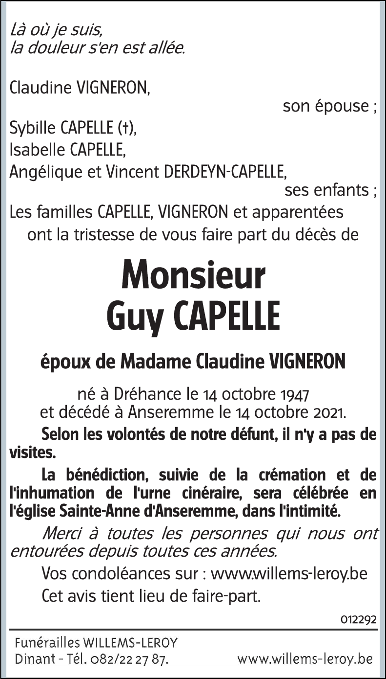 Guy CAPELLE