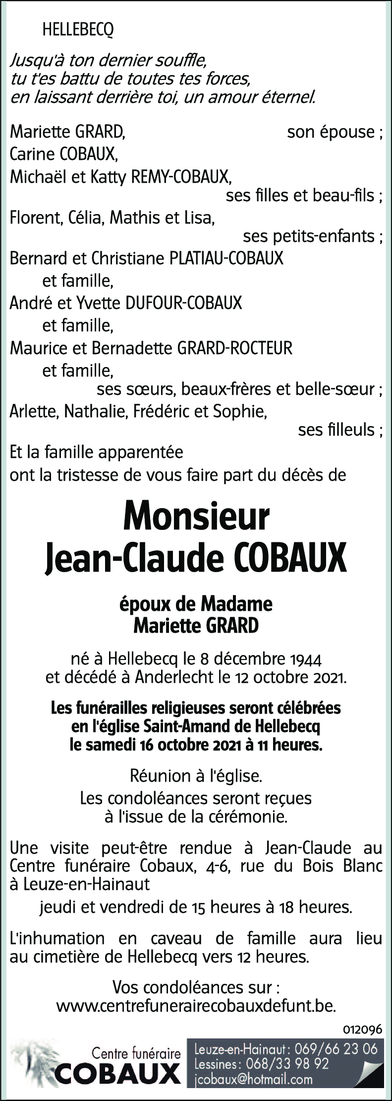 Jean-Claude Cobaux