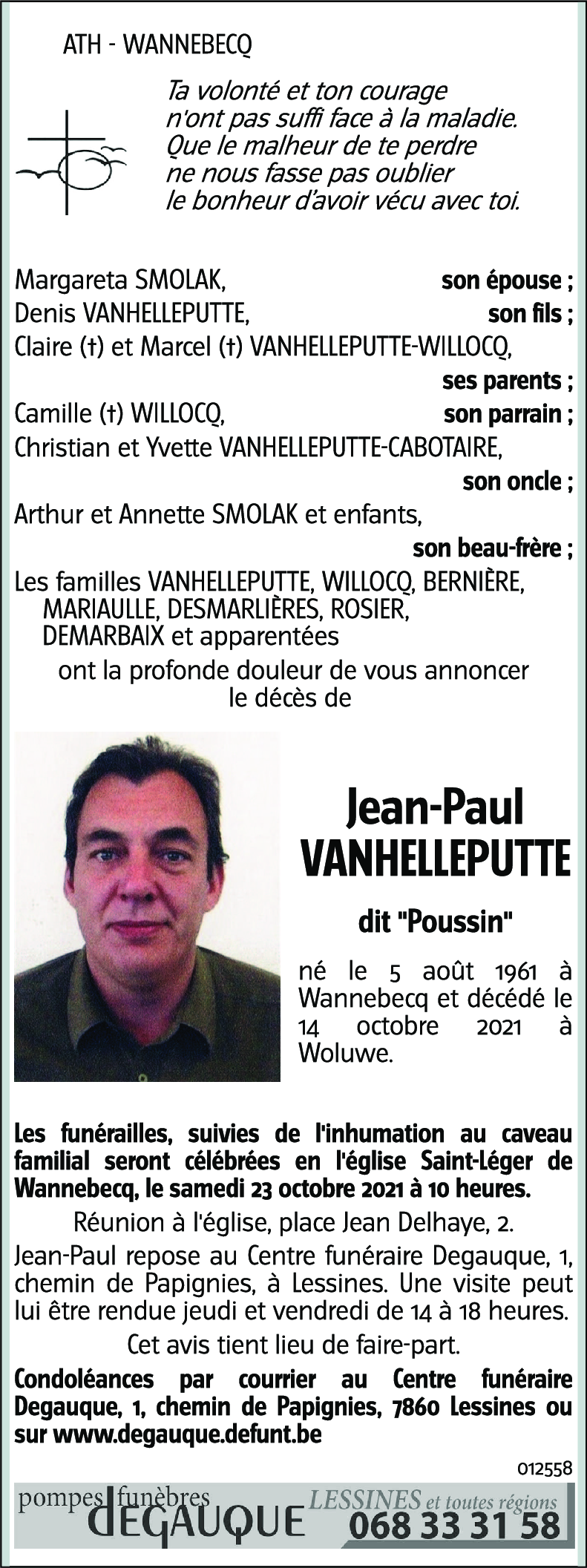 Jean-Paul Vanhelleputte