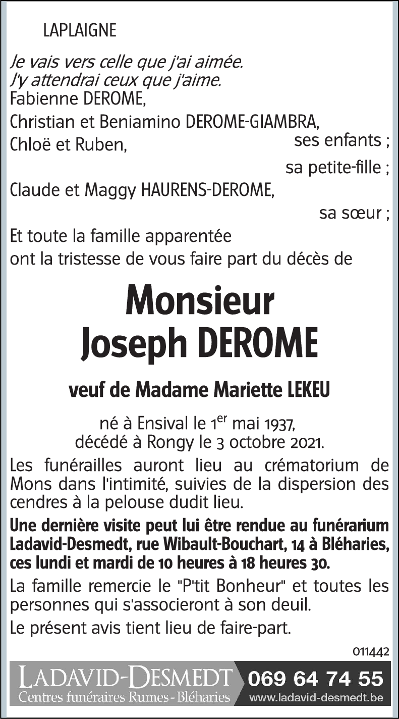 Jospeh DEROME