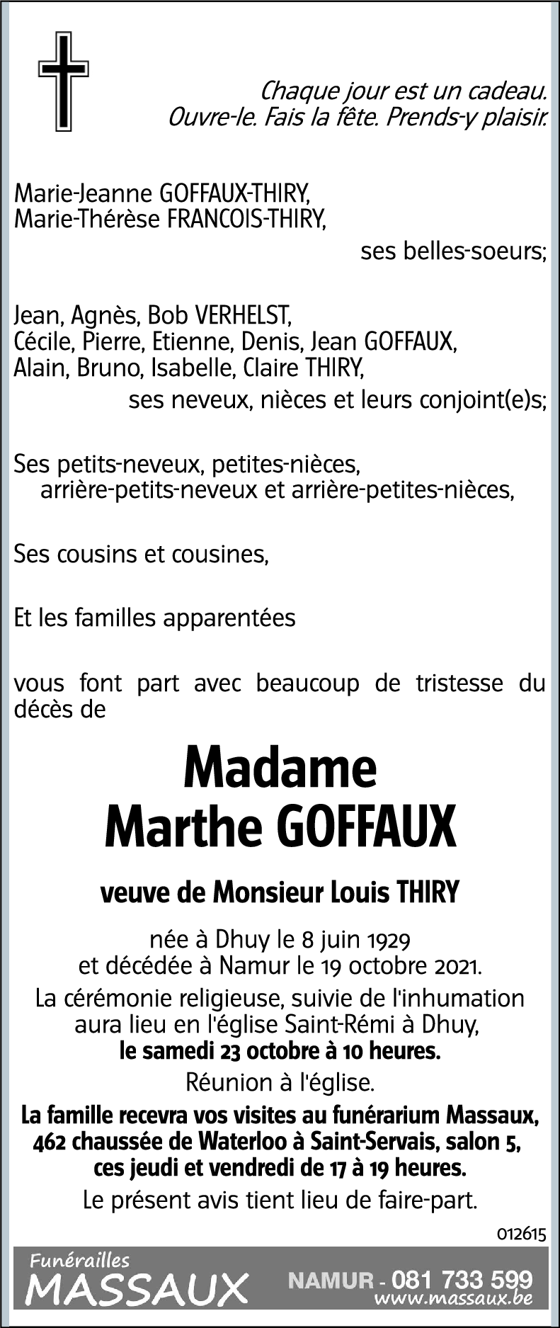 Marthe GOFFAUX