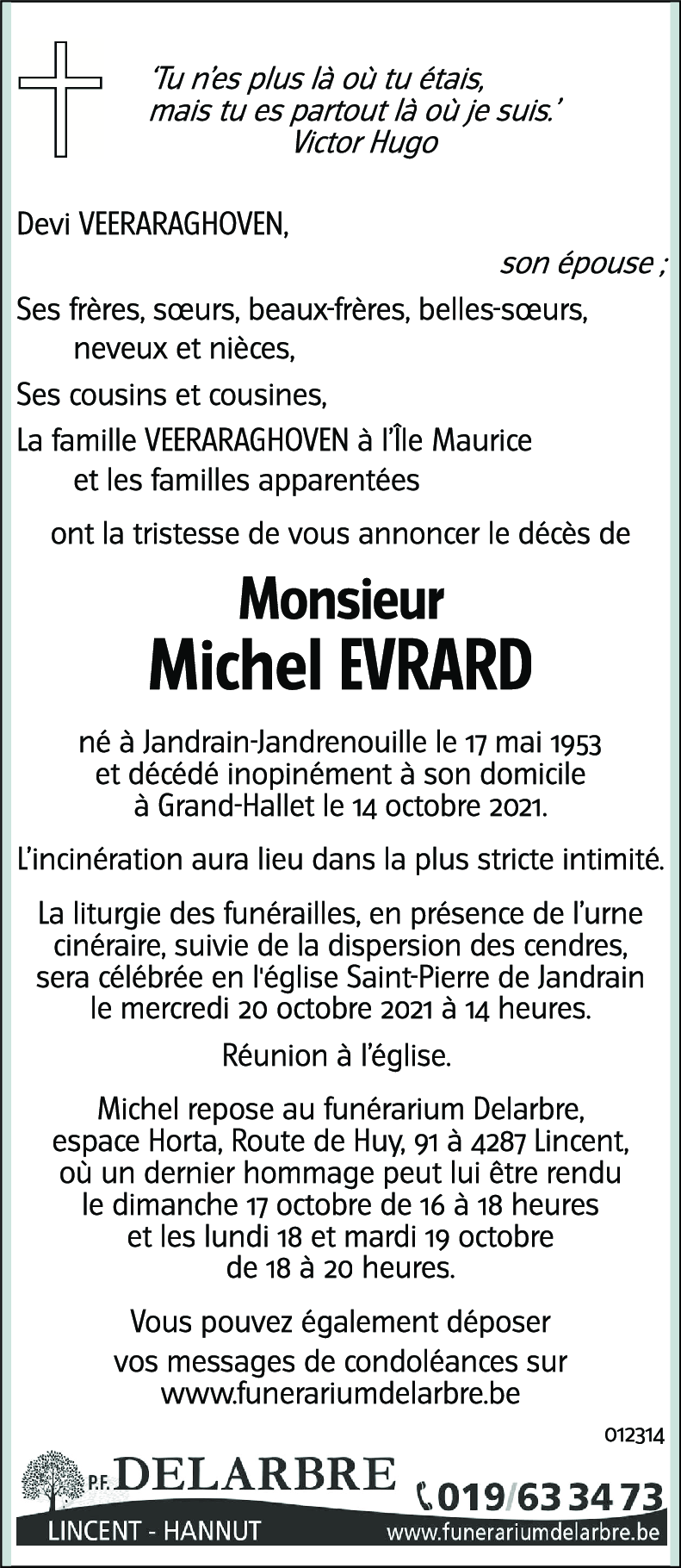 Michel EVRARD