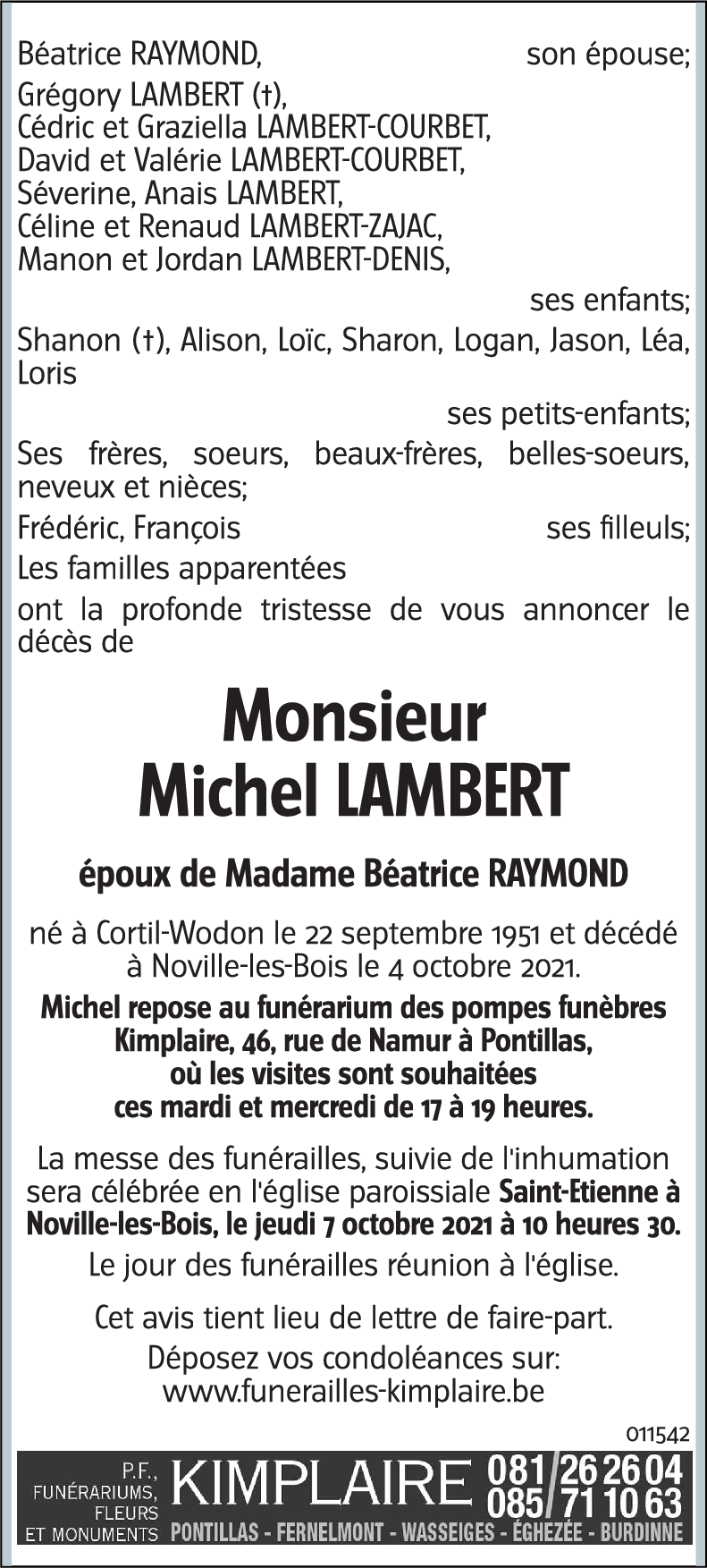 Michel LAMBERT