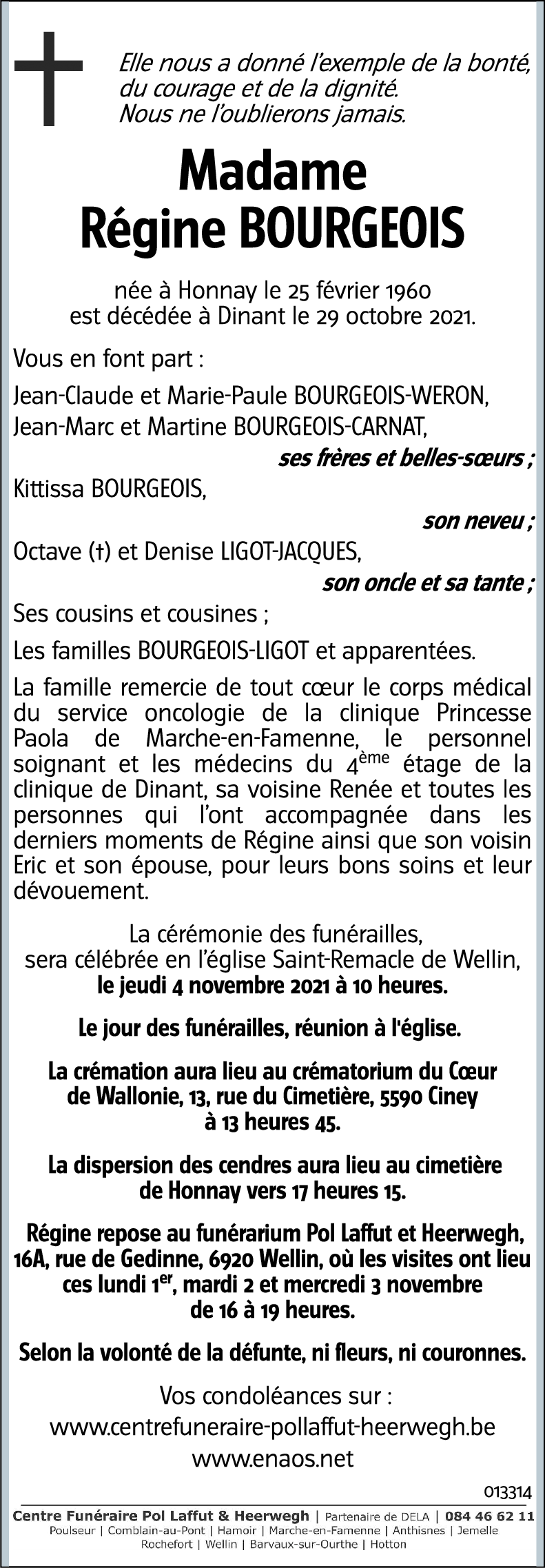 Régine BOURGEOIS