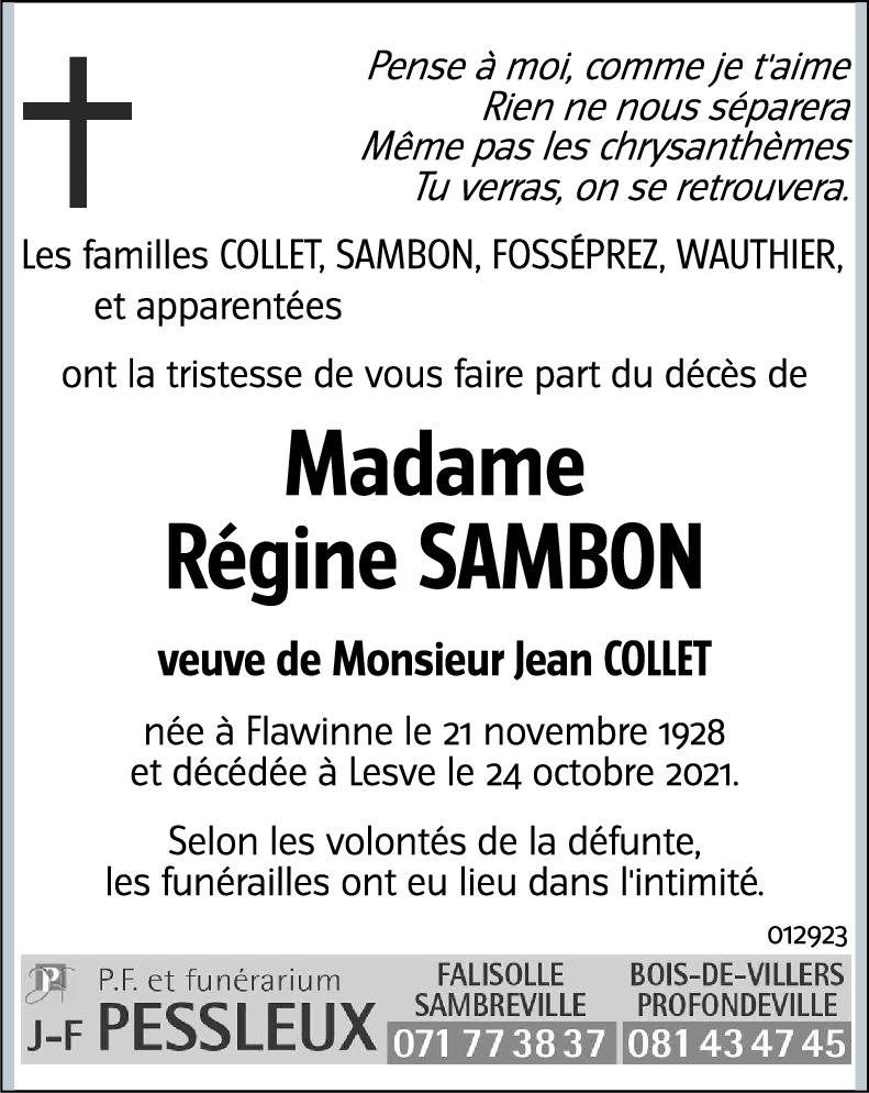 Régine SAMBON