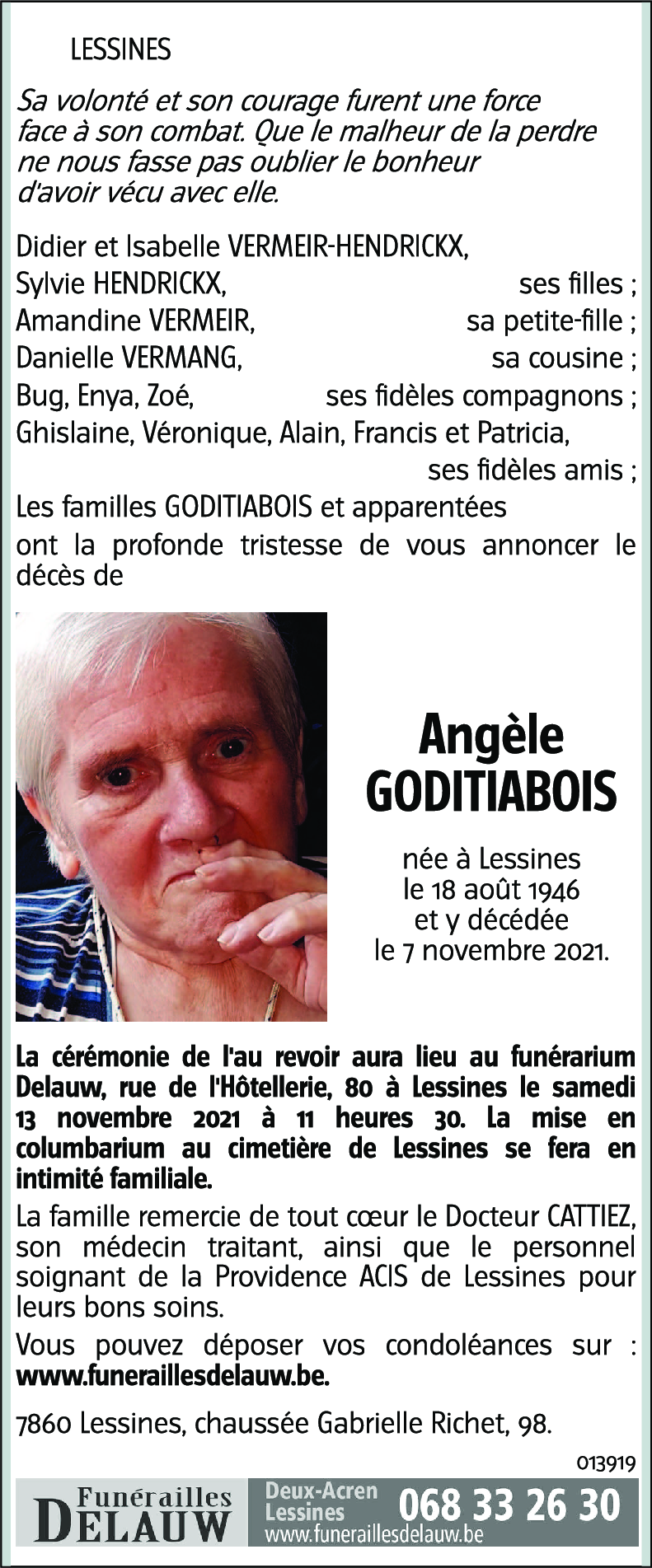 Angèle GODITIABOIS