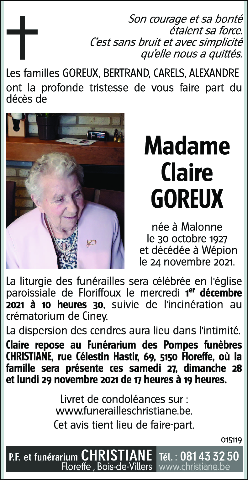 Claire GOREUX