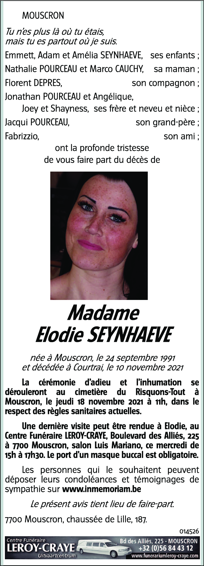 Elodie SEYNHAEVE