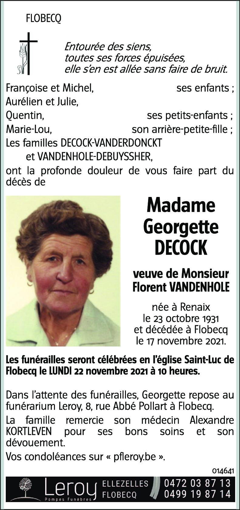 Georgette Decock