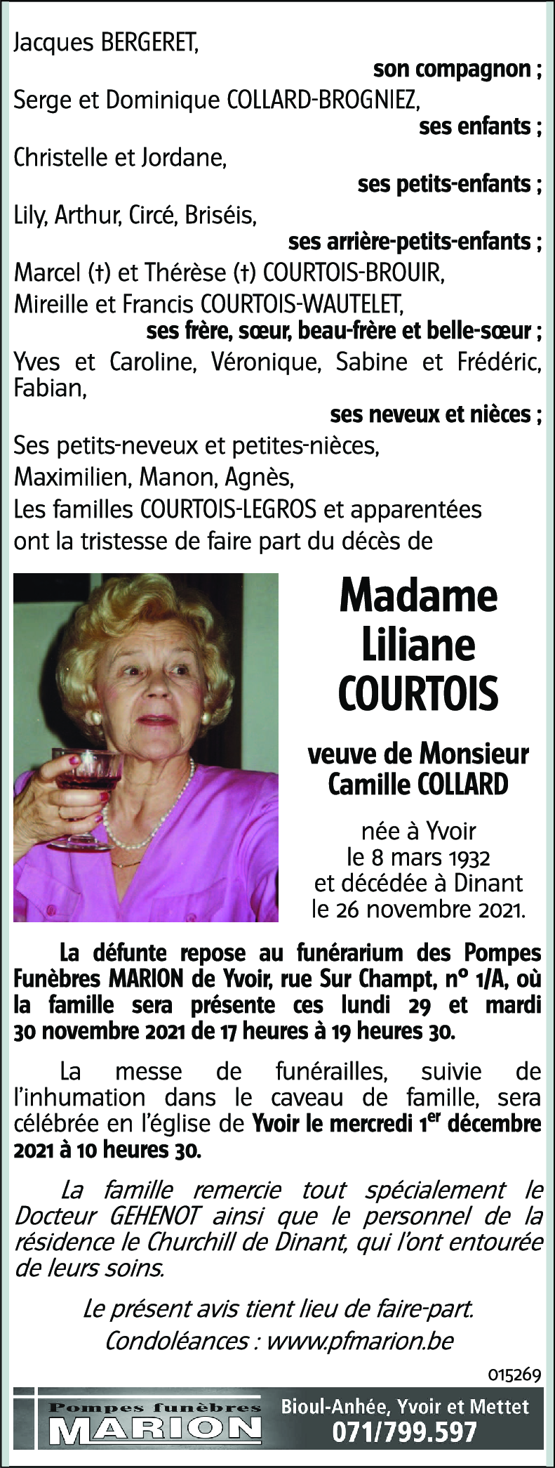 Liliane COURTOIS