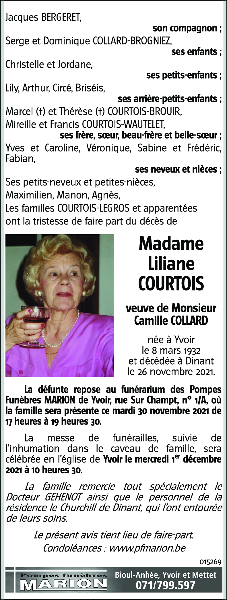 Liliane COURTOIS