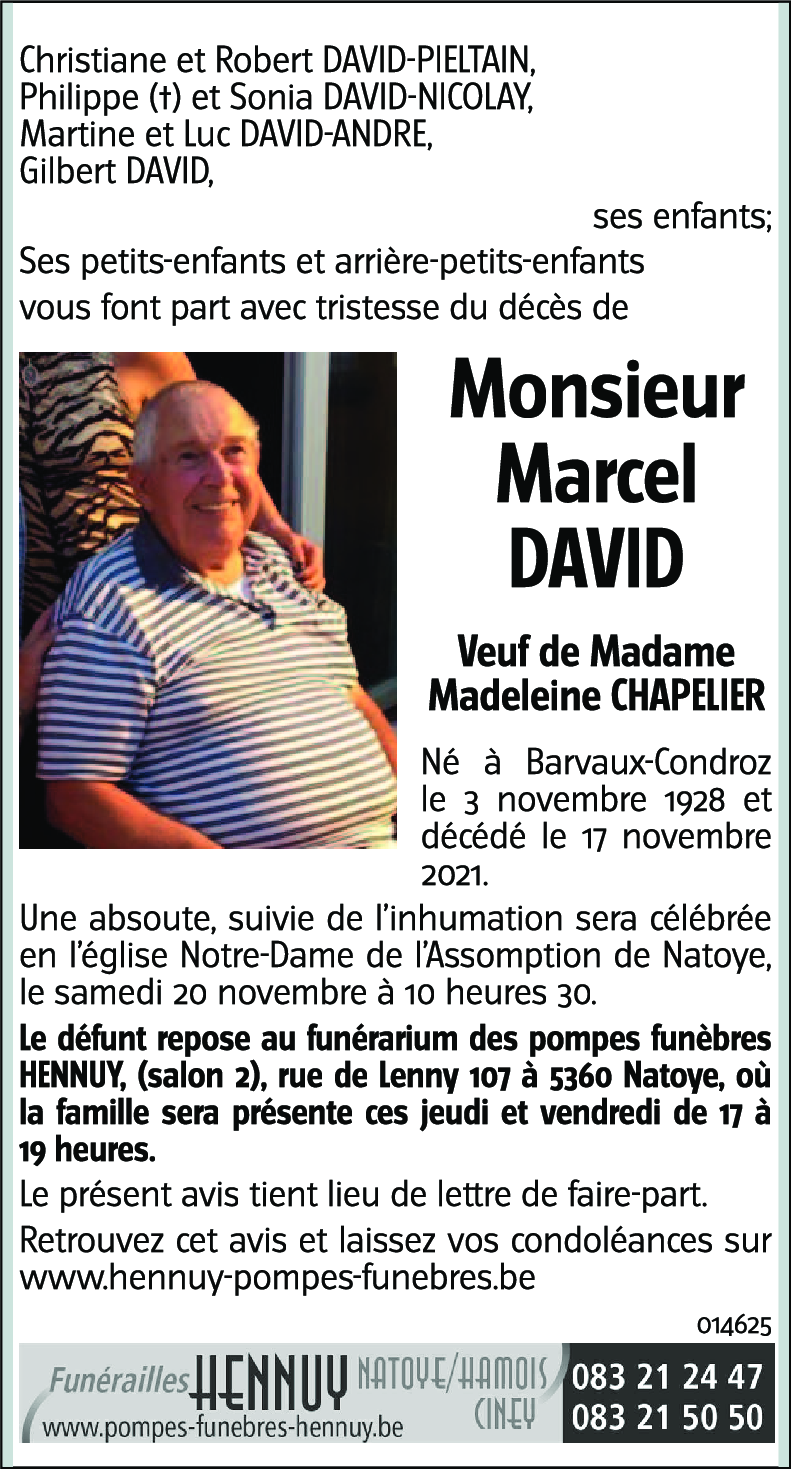 Marcel DAVID