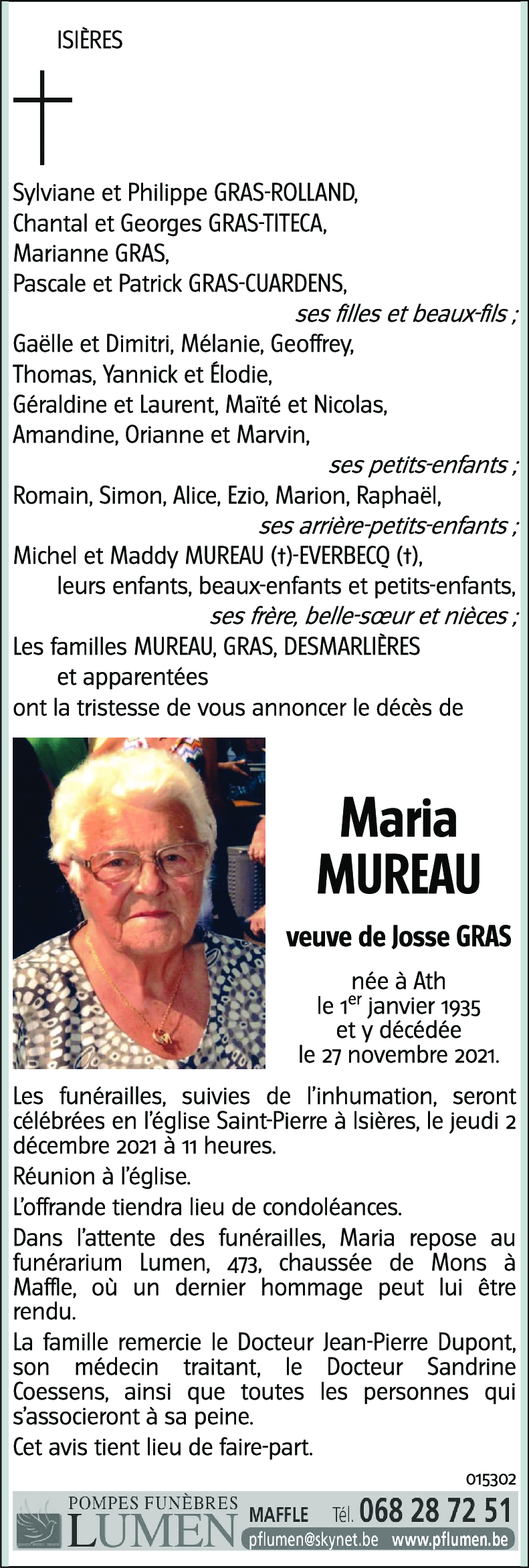 Maria MUREAU