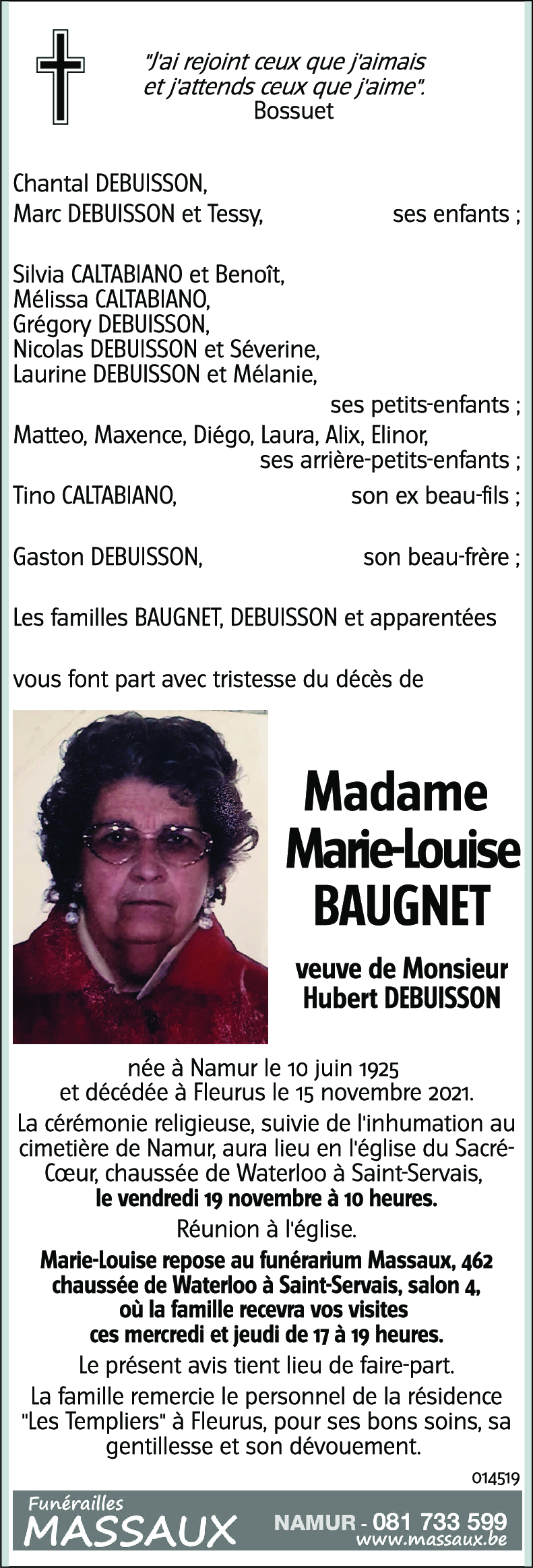 Marie-Louise BAUGNET