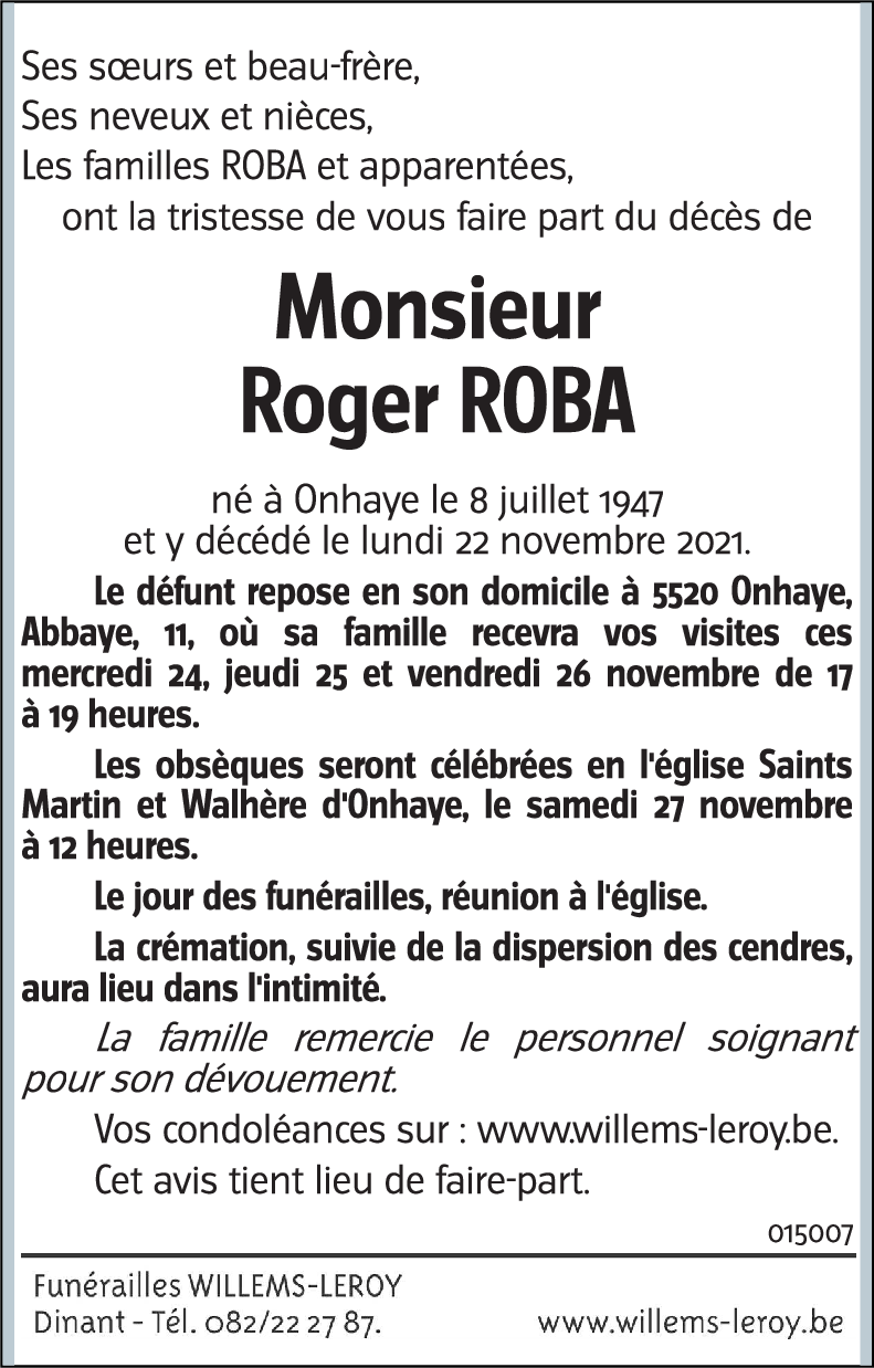 Roger ROBA