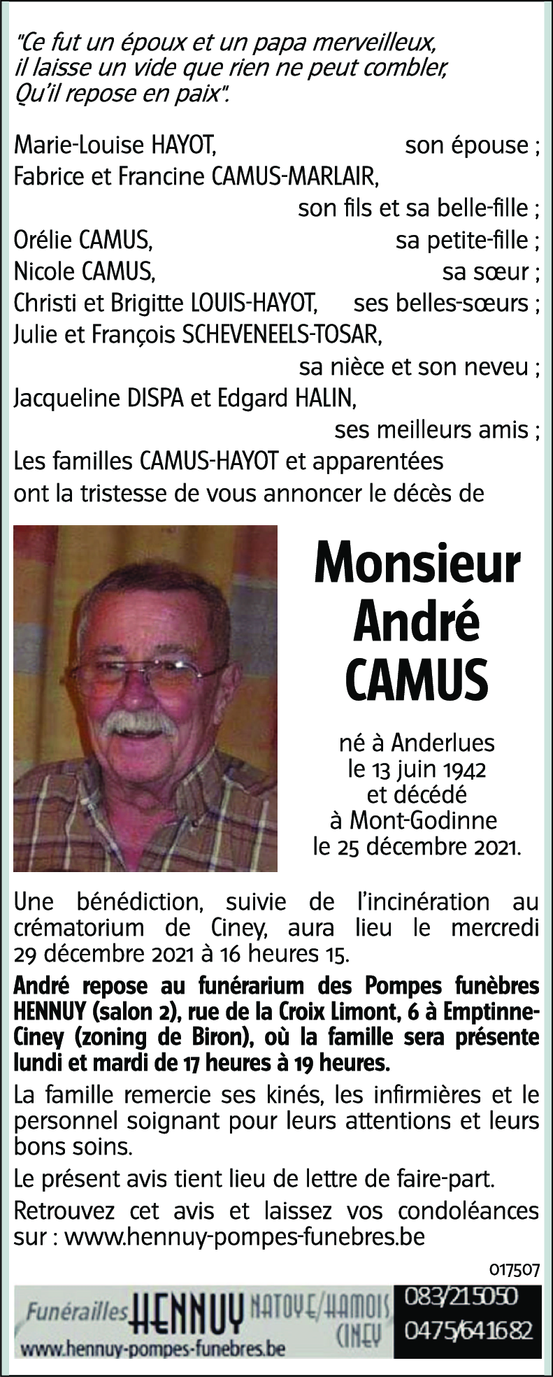 André CAMUS