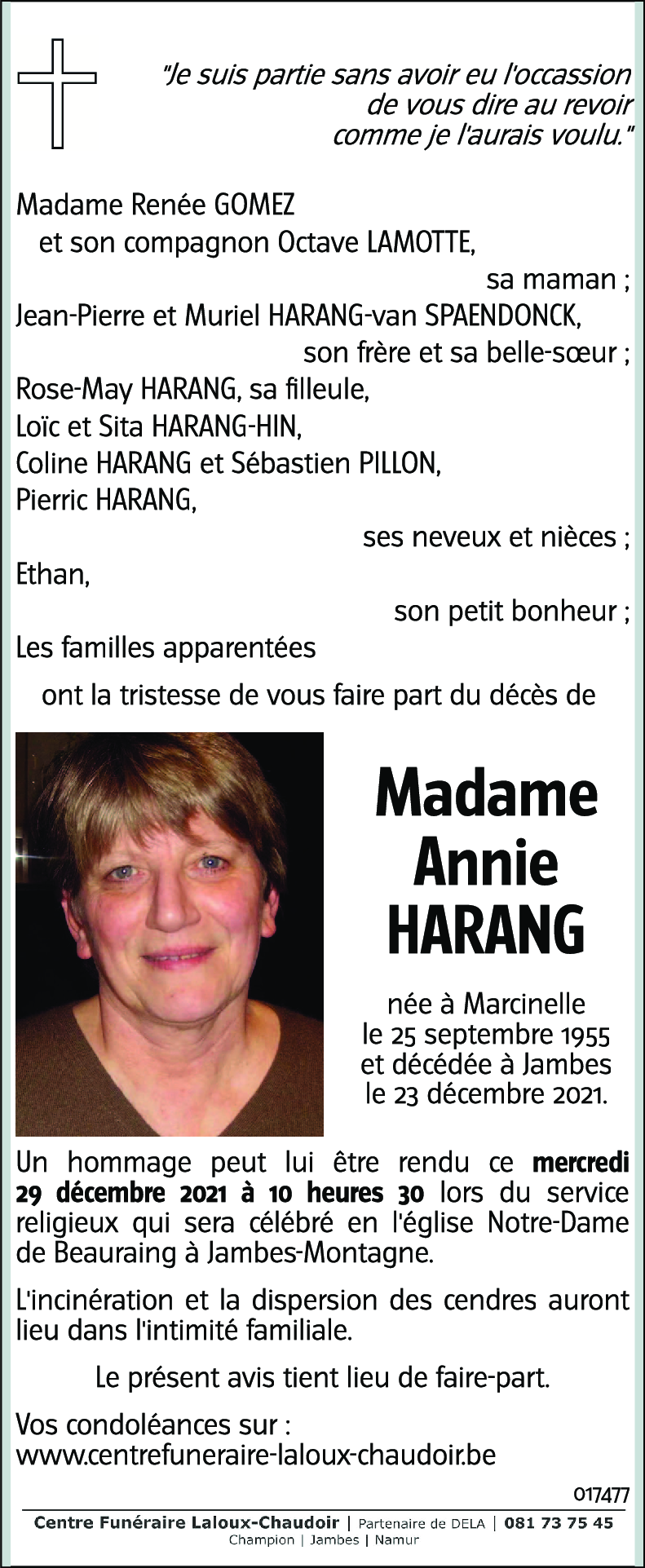 Annie HARANG