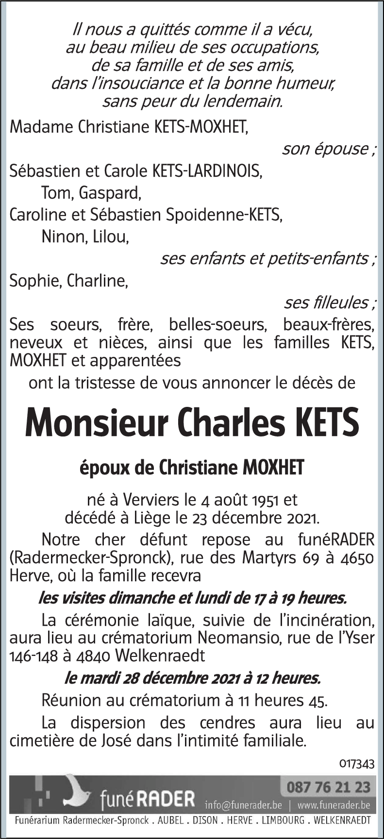 Charles KETS