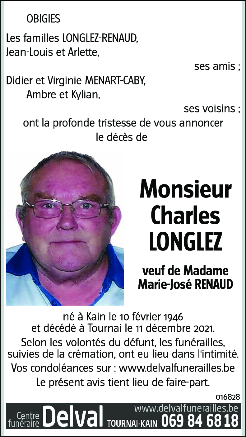 Charles LONGLEZ