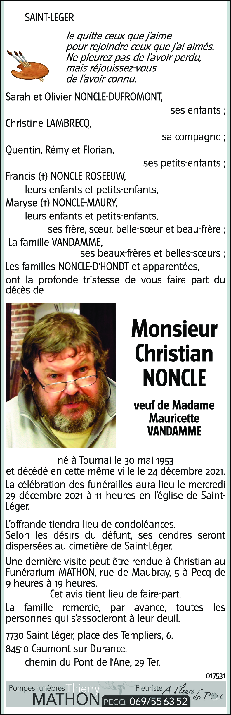 Christian NONCLE