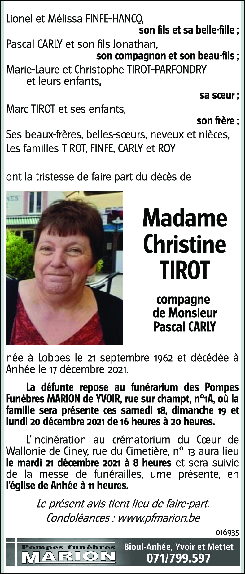 Christine TIROT