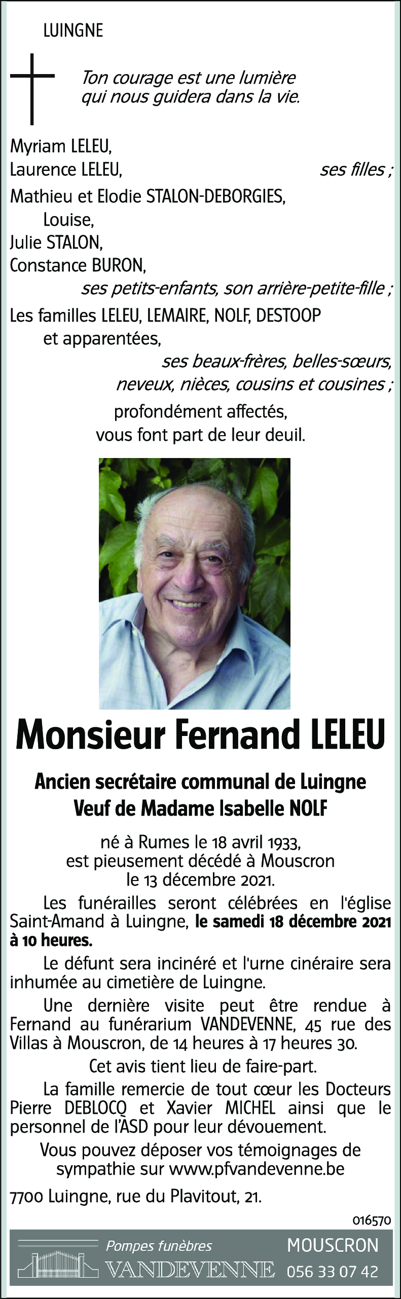 Fernand LELEU