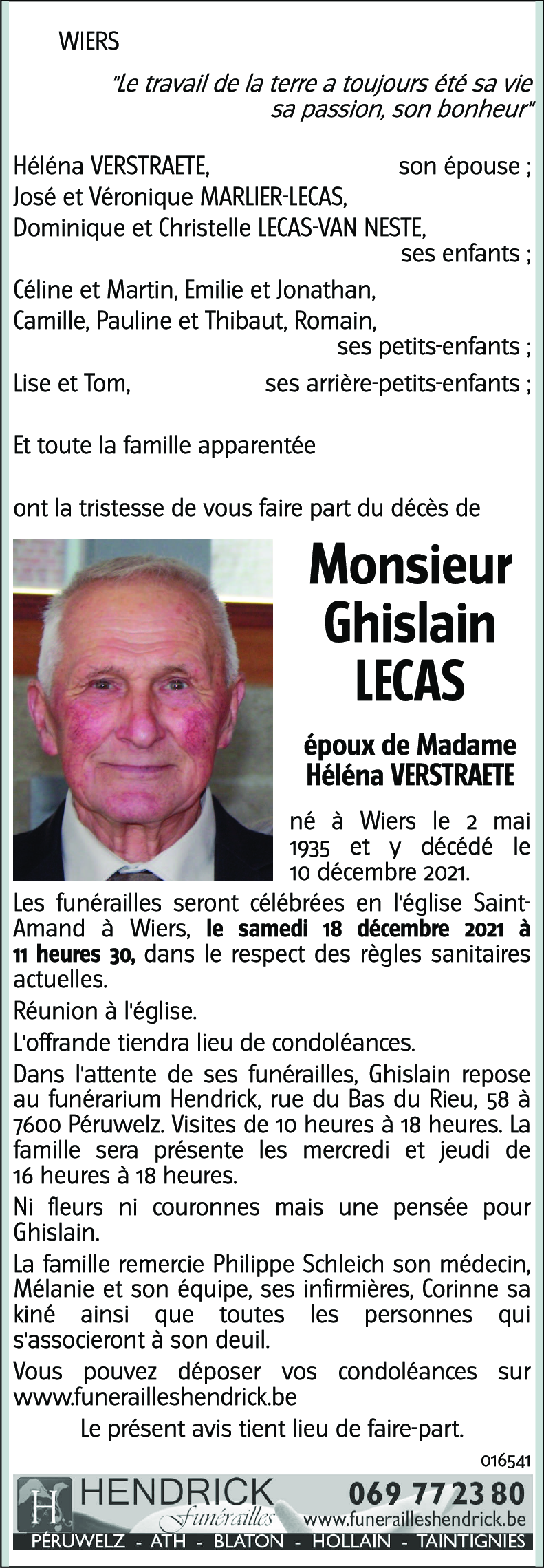 Ghislain LECAS