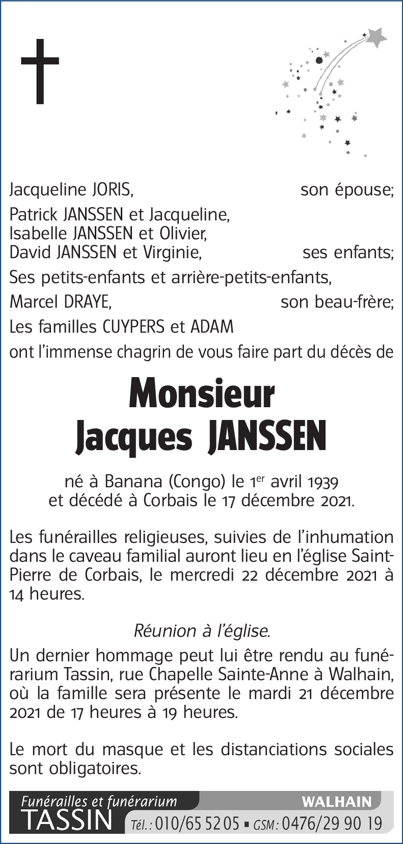 Jacques JANSSEN