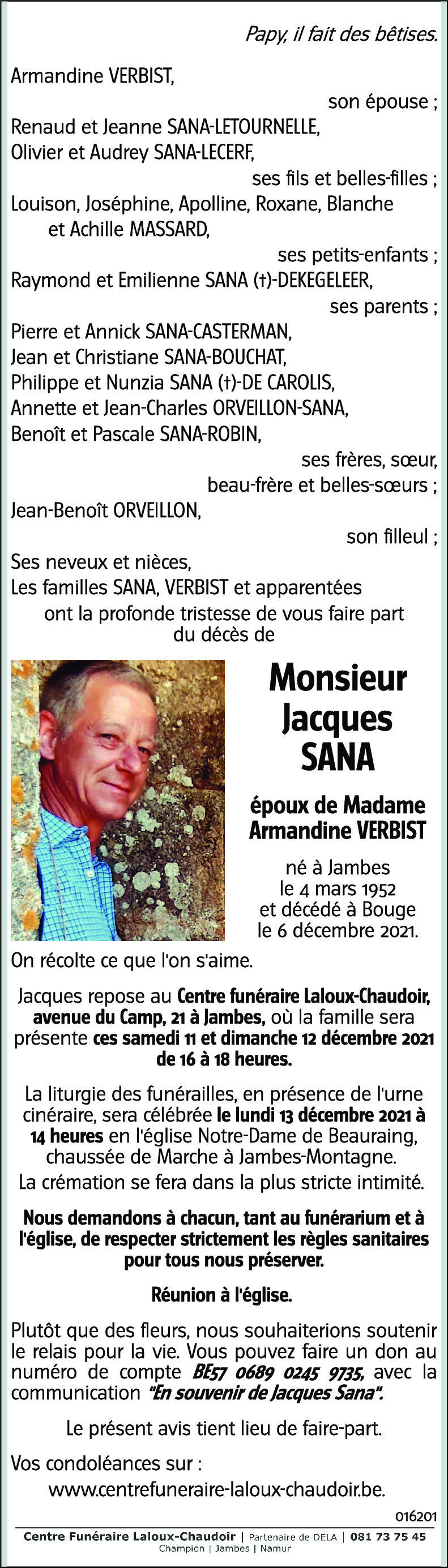 Jacques SANA