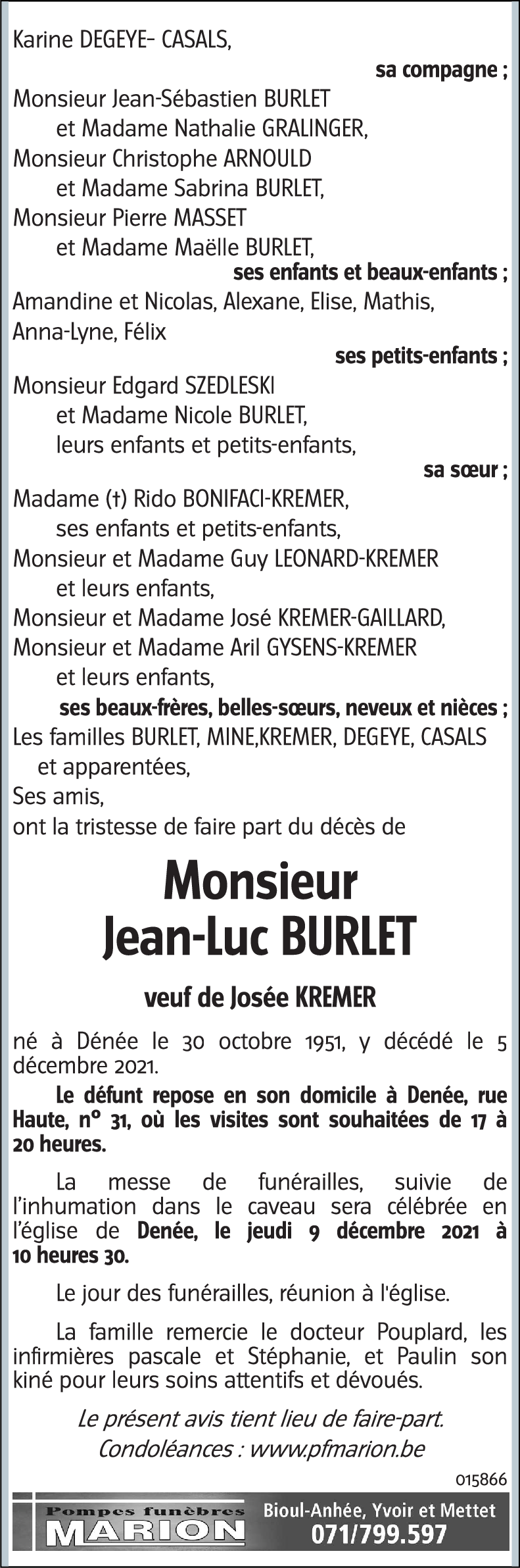 Jean-Luc BURLET