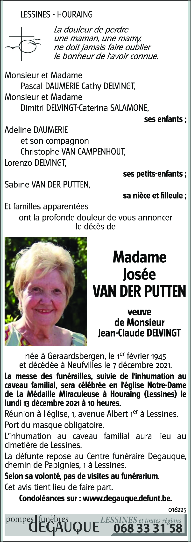 Josée Van Der Putten