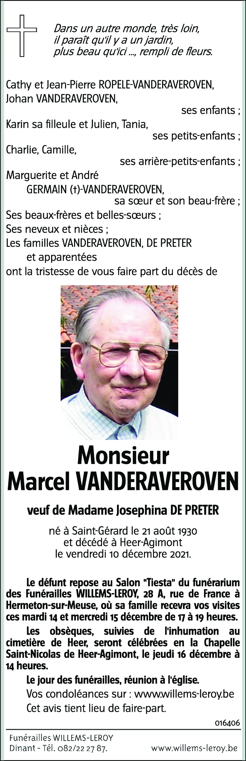 Marcel VANDERAVEROVEN