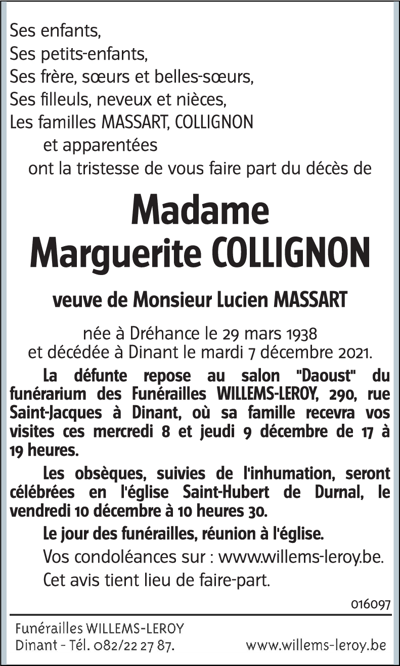 Marguerite COLLIGNON